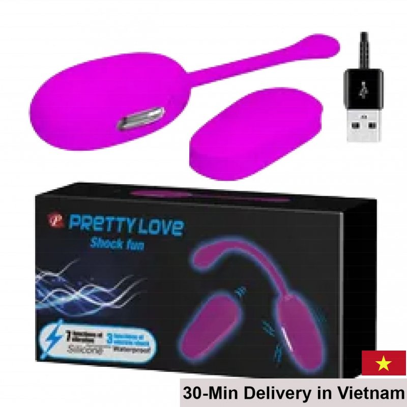 PrettyLove Shock Fun Electric Love Egg Intense Electro Stimulation 