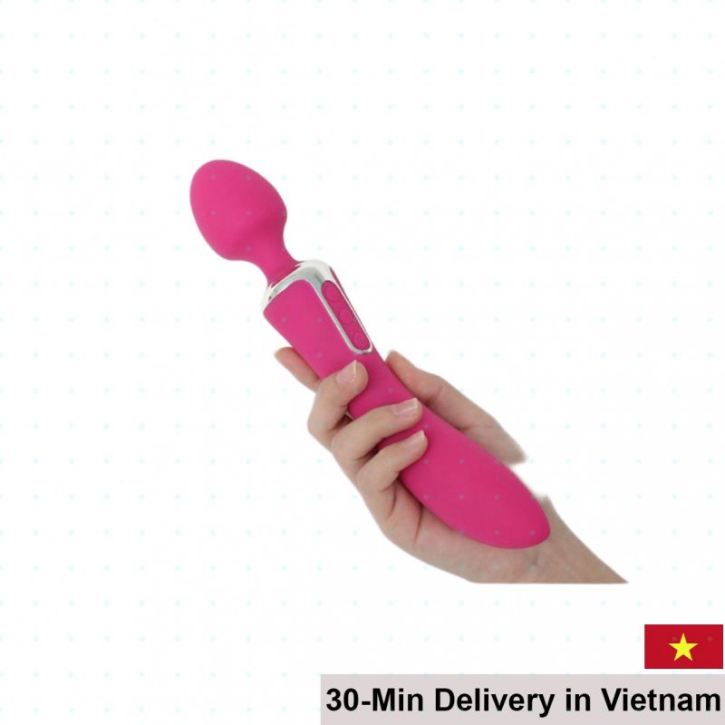 LETEN Dual Head G-Spot Massage Multi Function ABS Silicone Vibrator 
