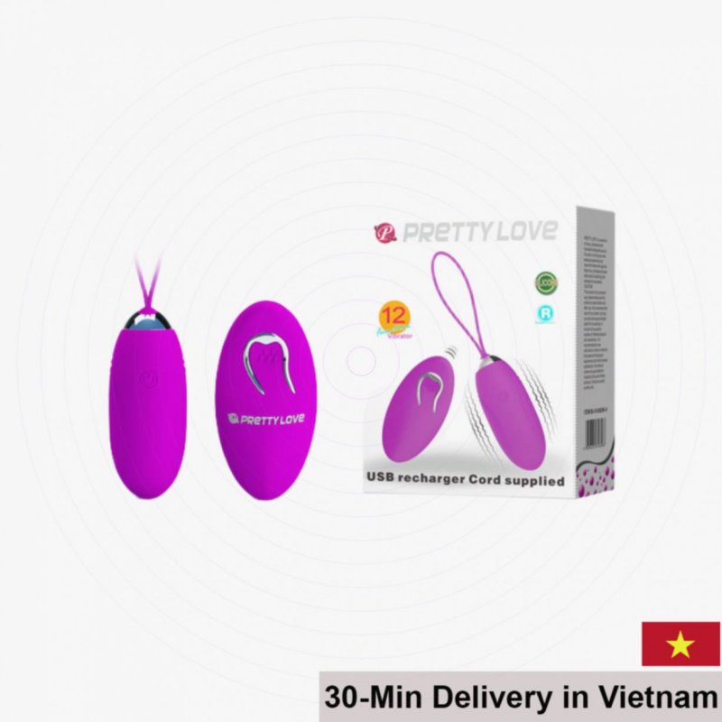 Baile Remote Control Rechargeable Love Egg Vibrator 