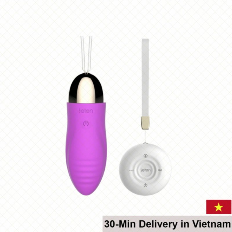Leten Surge Remote Control Egg Clitoral G-Spot Stimulator 