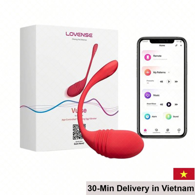 Lovense Vulse EG34D Strong Wireless G-Spot Thrusting Egg 
