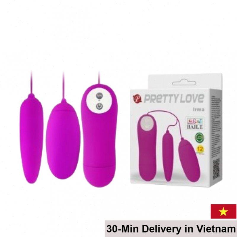 Pretty Love TR 06 Dual Love Eggs 12 Vibration Modes 