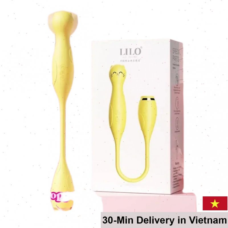 LILO Double-Ended Vibrating Egg Vaginal Massage 10 Modes 
