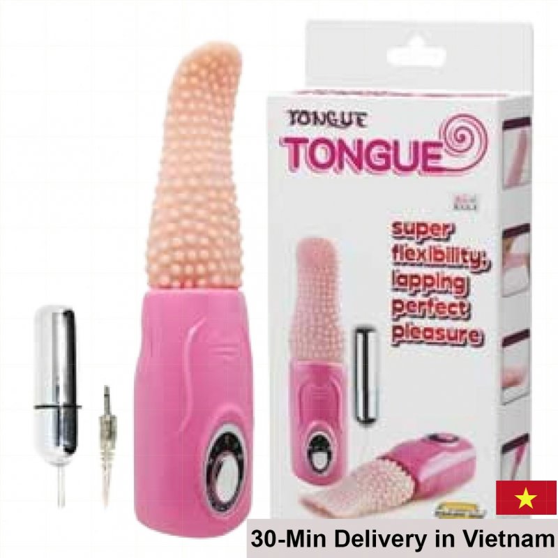 DC22 Clitoral Tongue Vibrator Powerful Massage silicone Adult Toy 