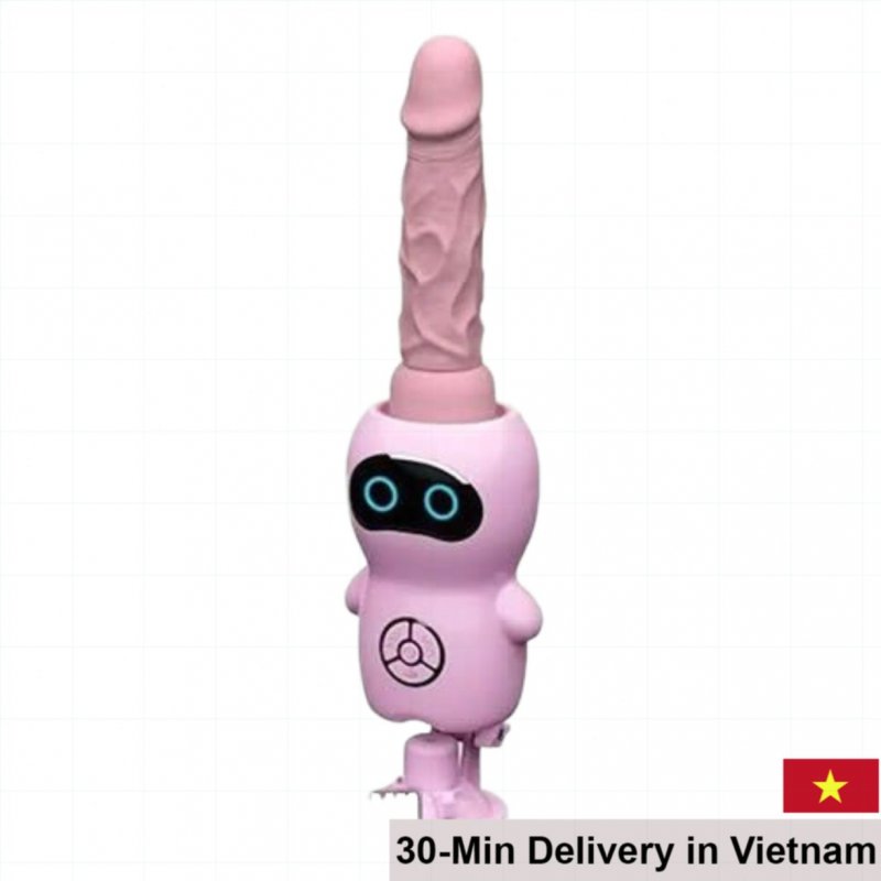 Wanle Ares Heated Pulsating Female Masturbator Pink Blue 