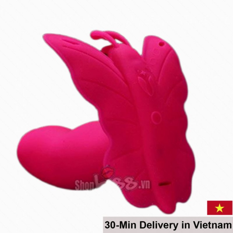 Realov LYDIA Butterfly Strap-On Vibrating Lesbian Toy 