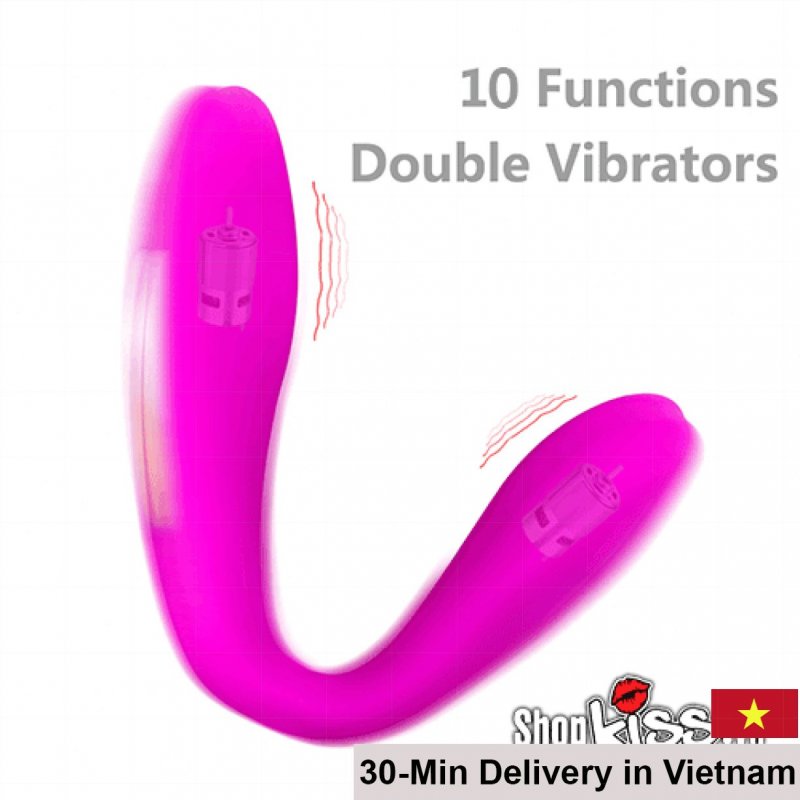 Remote Control Double Point 10 Mode Sexual Vibrating Egg 