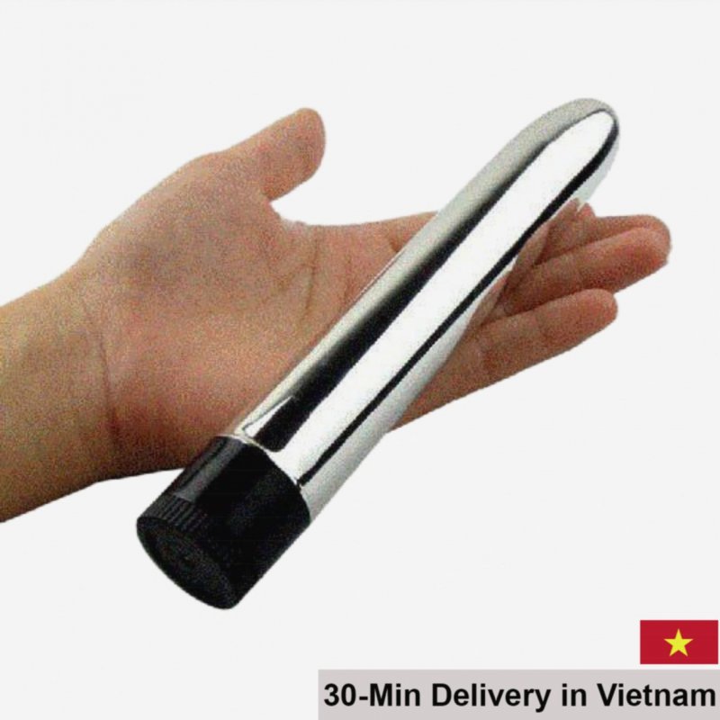MS27B Silver Coated Mini Vaginal Vibrator G Spot Stimulator 