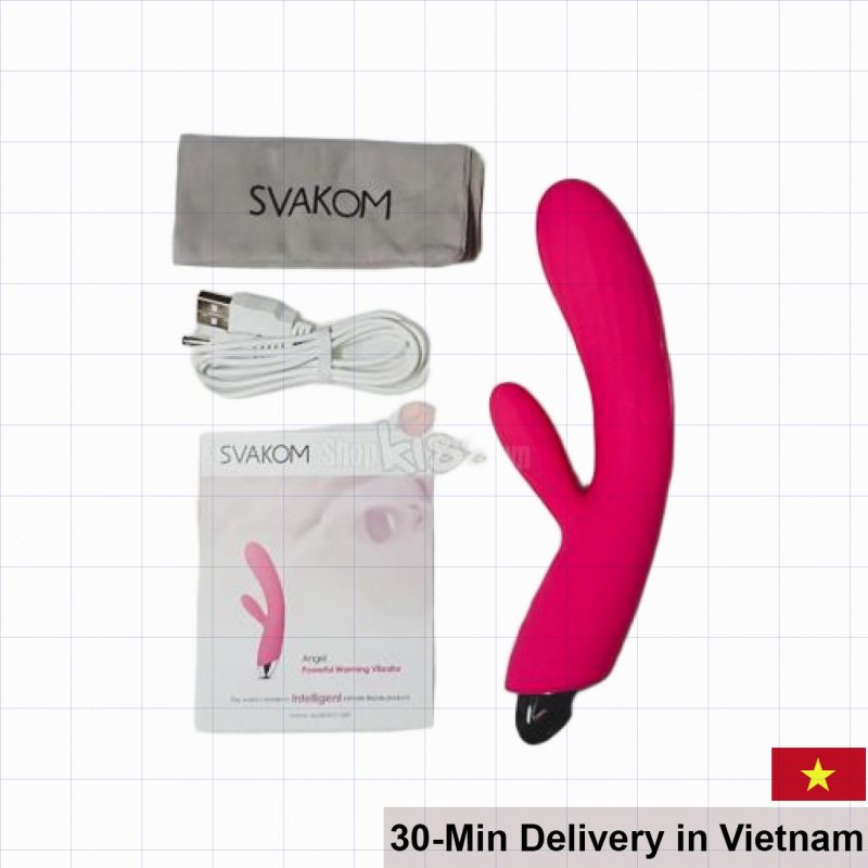 Svakom Angel G-Spot Heated Silicone Massager Premium 