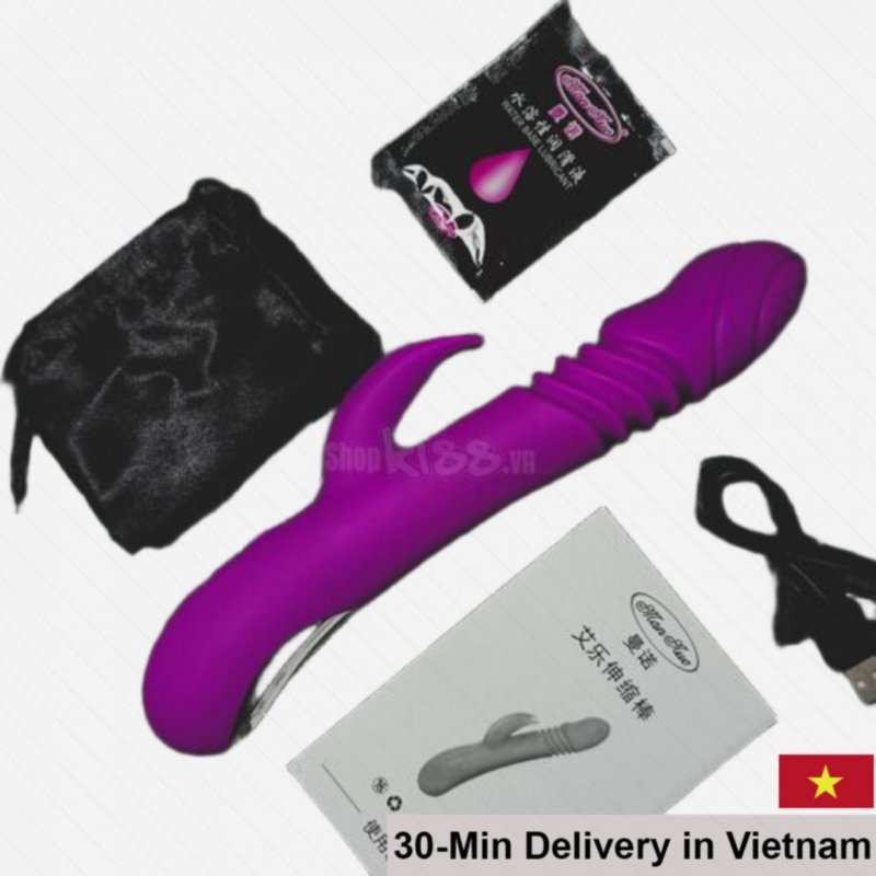 Ella Vibrator Rod Multi-Purpose Silicone Couples Fun Toy 