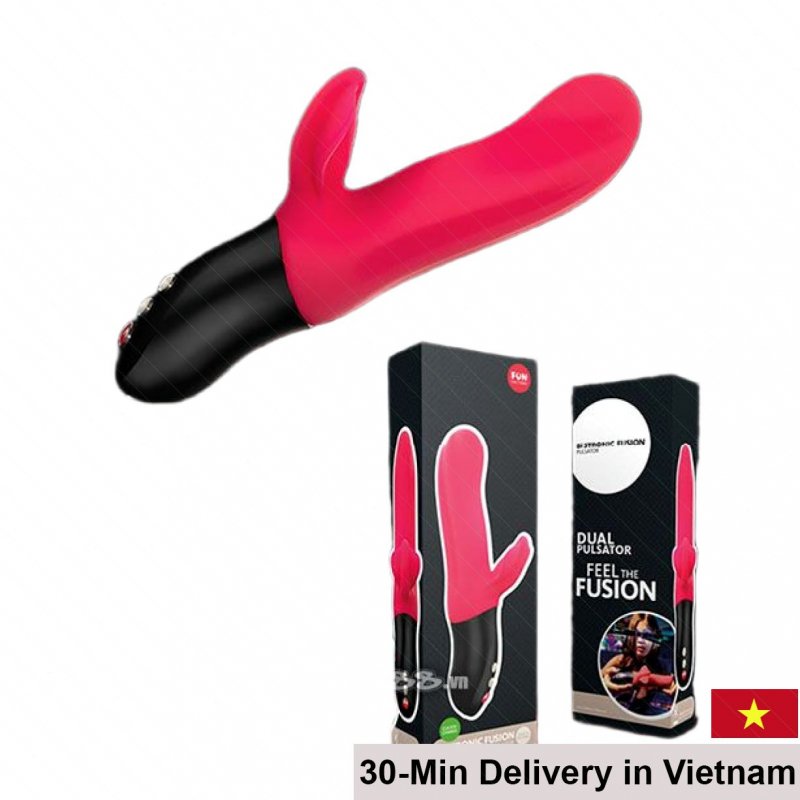 Fun Stronic Fusion G-Spot Vibrating Thrusting Dildo Toy 