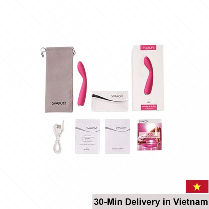 Svakom Iris G-Spot Silicone Massager Intense Female Pleasure 