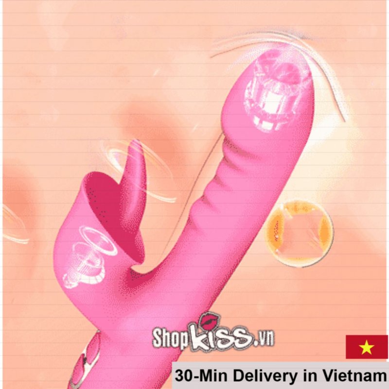 Nalone T-May Multi-Function Warming Licking Thrusting Dildo 