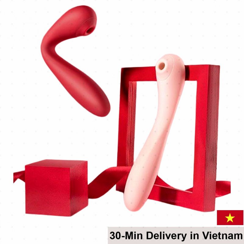 Meese Heated Sucking G-Spot Vibrator Female Pleasure 205x38mm 