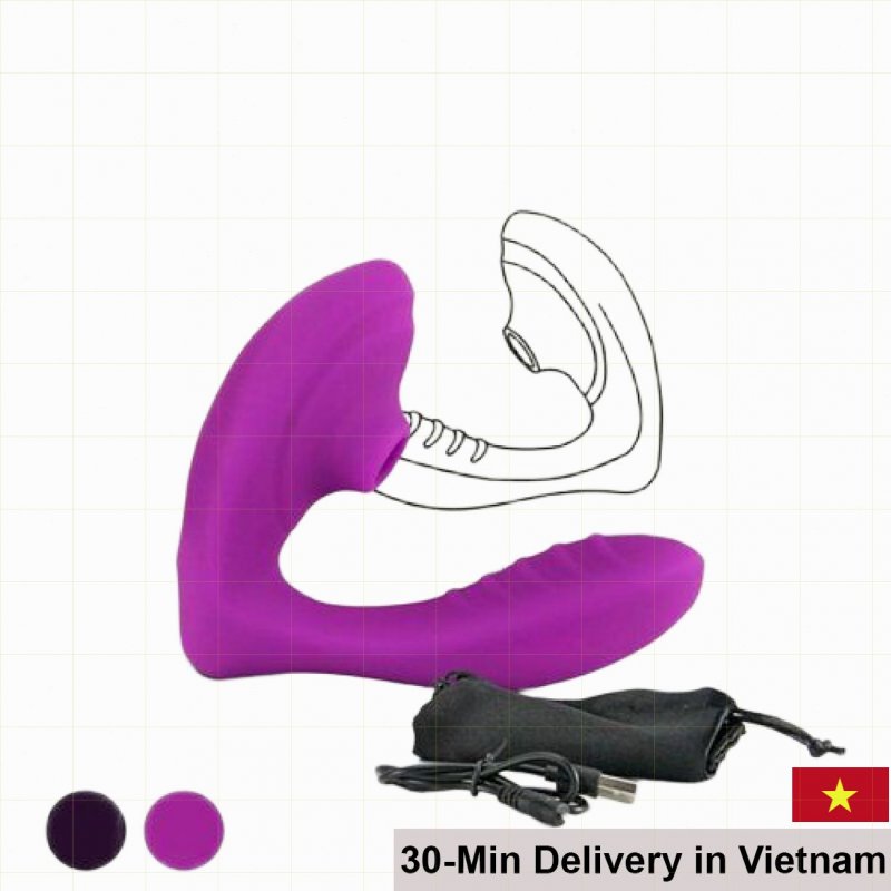 Mary Sucking G-Spot Clitoral Sucking Vibrator Rechargeable Toy 