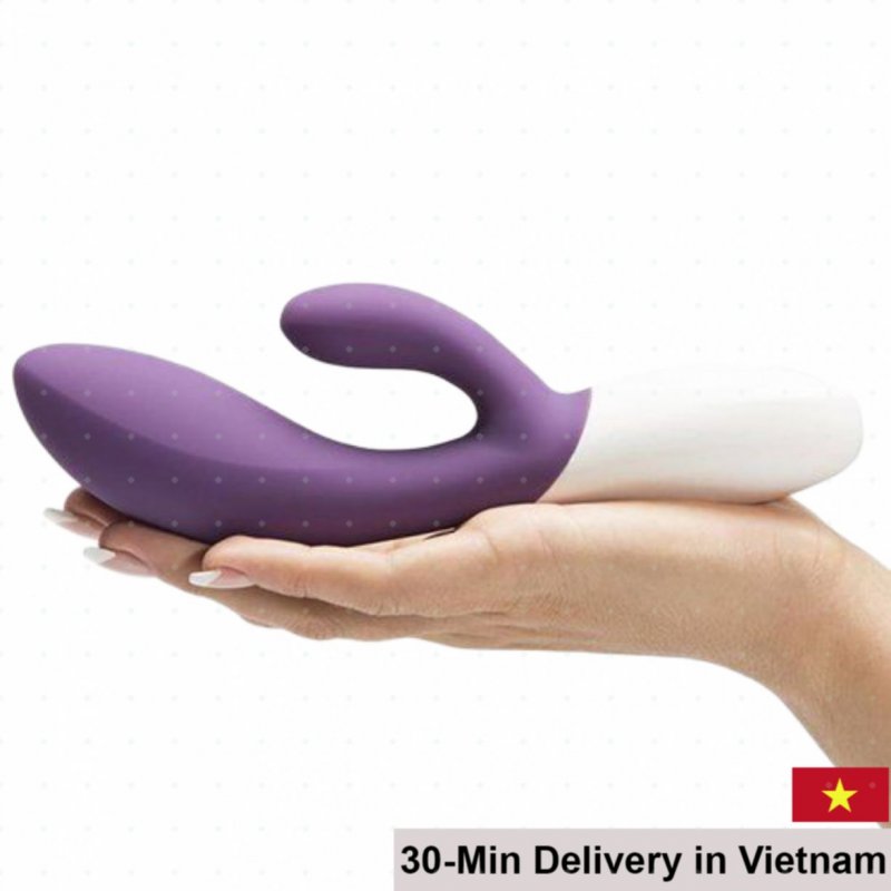 Lelo Ina 2 G-Spot Clitoral Massager Silicone Purple Powerful 