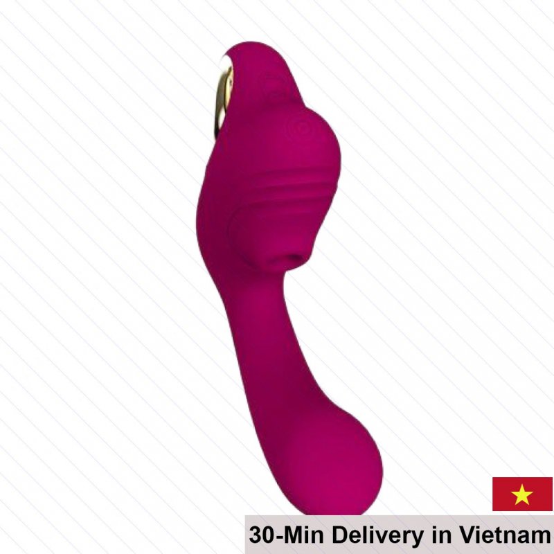 Leten G-Spot Clitoral Sucking Heated Silicone Vibrator 