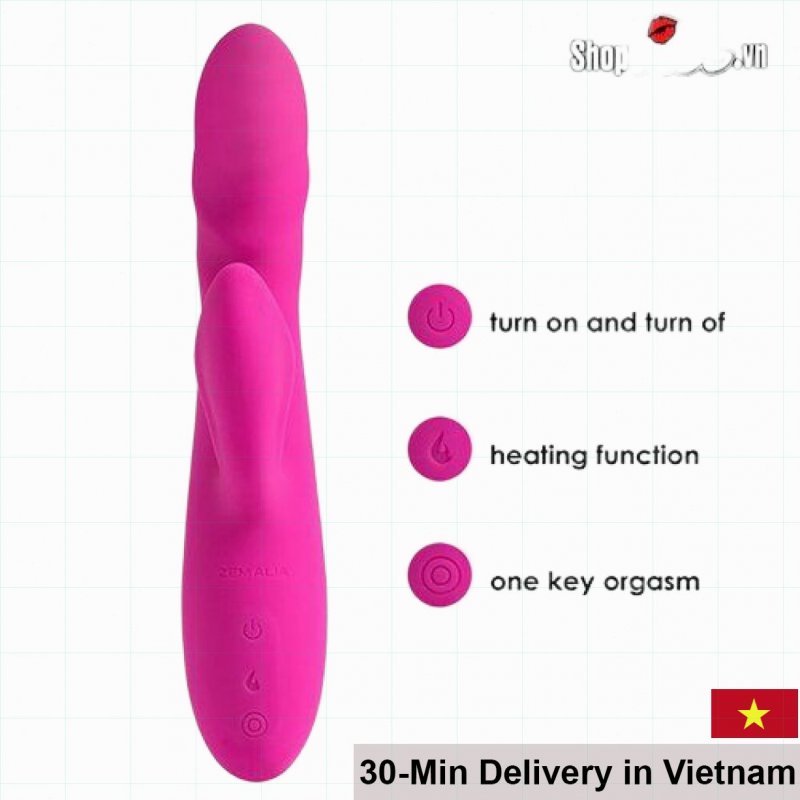 Zemalia Delia G-Spot & Clitoris Massager Pink 