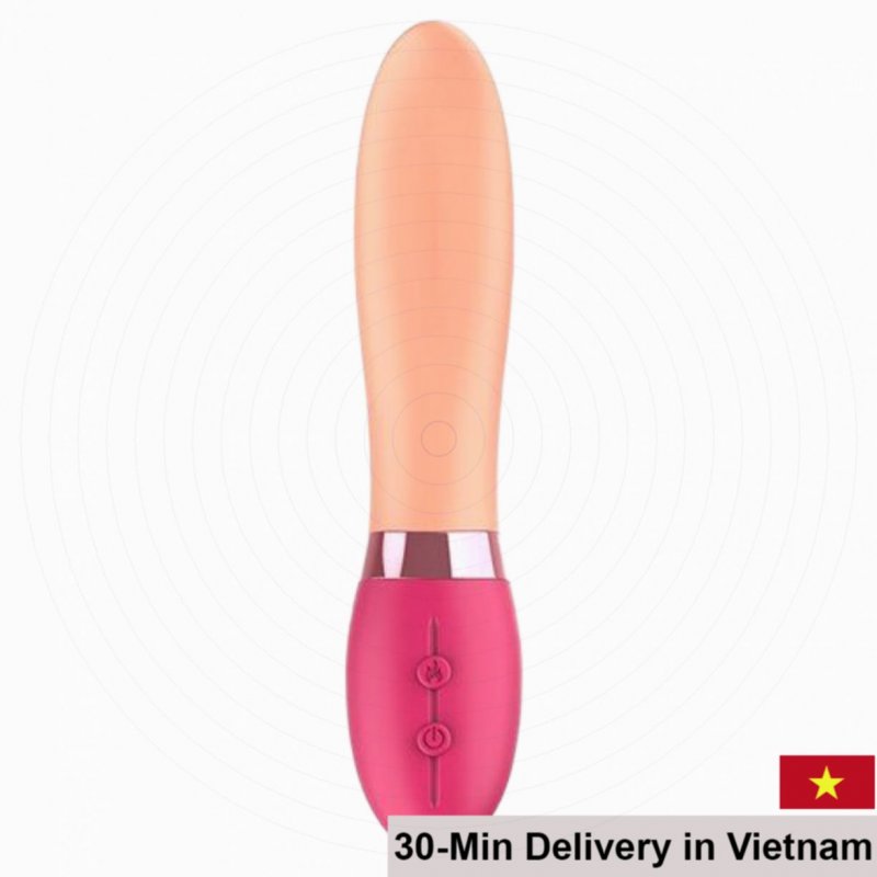 Shuangmi Heated Vibrating Tongue Clitoral & Vaginal Stimulator 