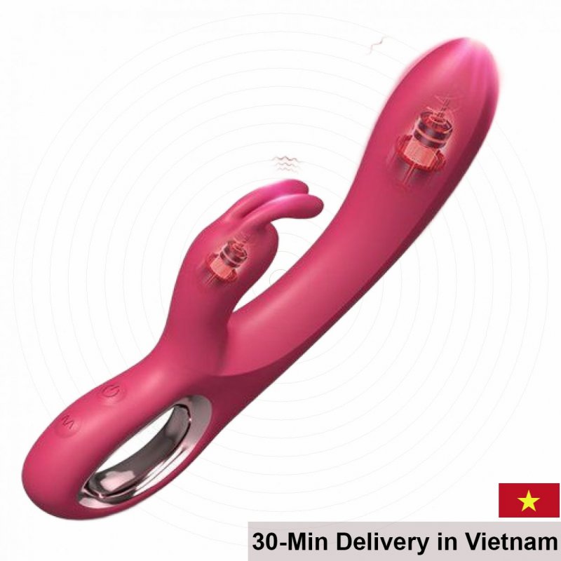 Rabbit Gentleman G-Spot Clitoral Massager Pink 