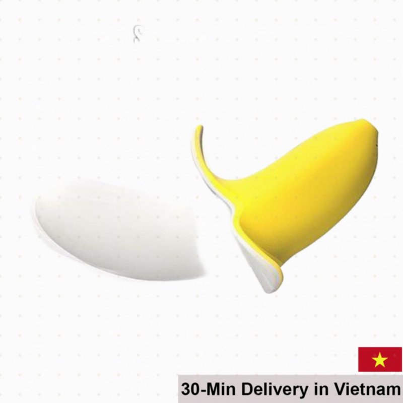 Mini Banana Discreet Vibrating Female Masturbation Toy 