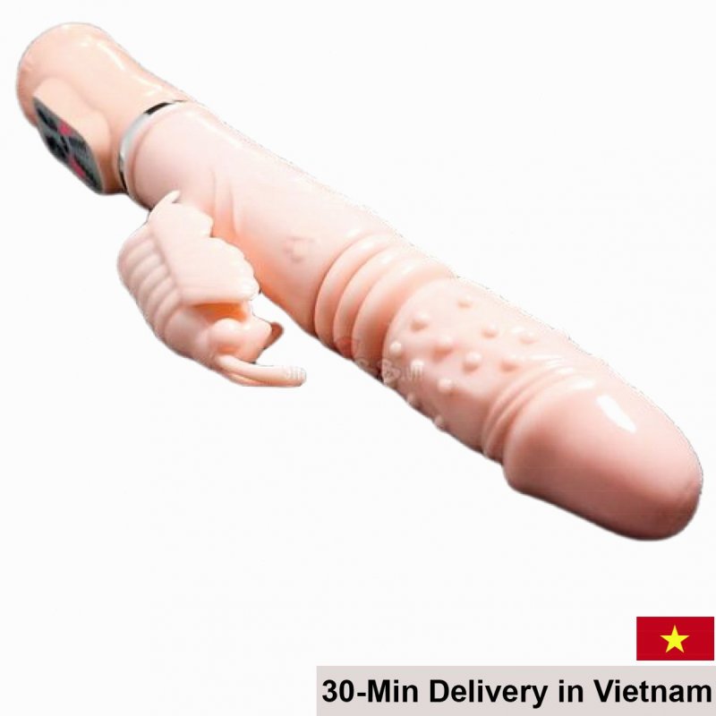 Wild Butterfly Multi-Function Heating Thrusting Dildo 