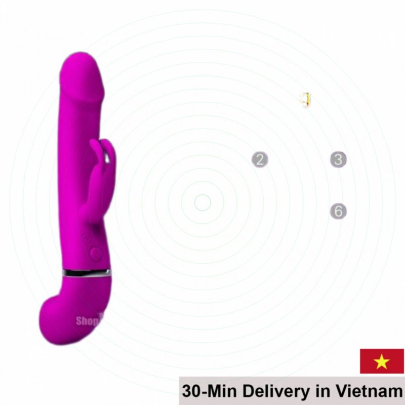 Prettylove Henry Realistic Ejaculating Vibrating Dildo 