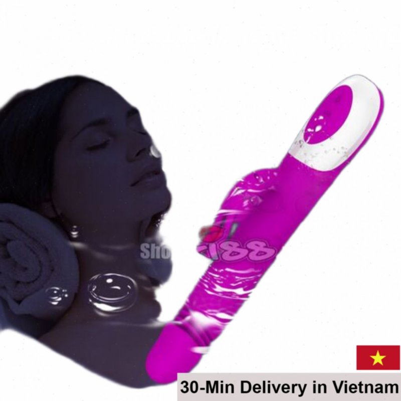 Adrian Prettylove Multi-functional Wave Vibration Silicone Dildo 