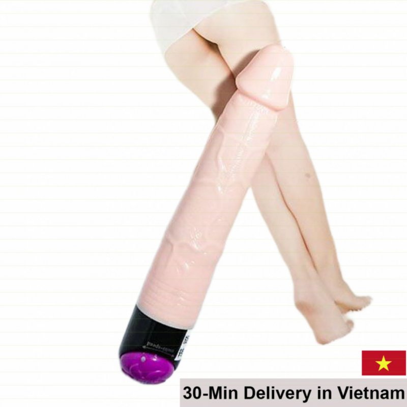 Baile Vibrating Twist Dildo Female G-Spot Silicone Safe 