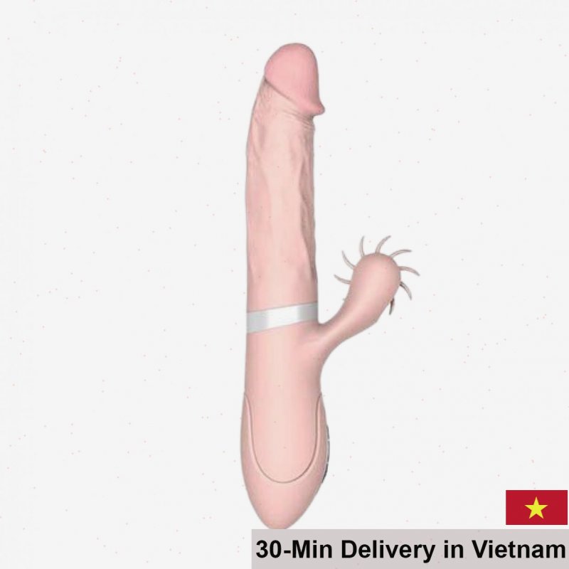 Evo Mars Multi-Function Vibrating Heating Tongue Dildo 