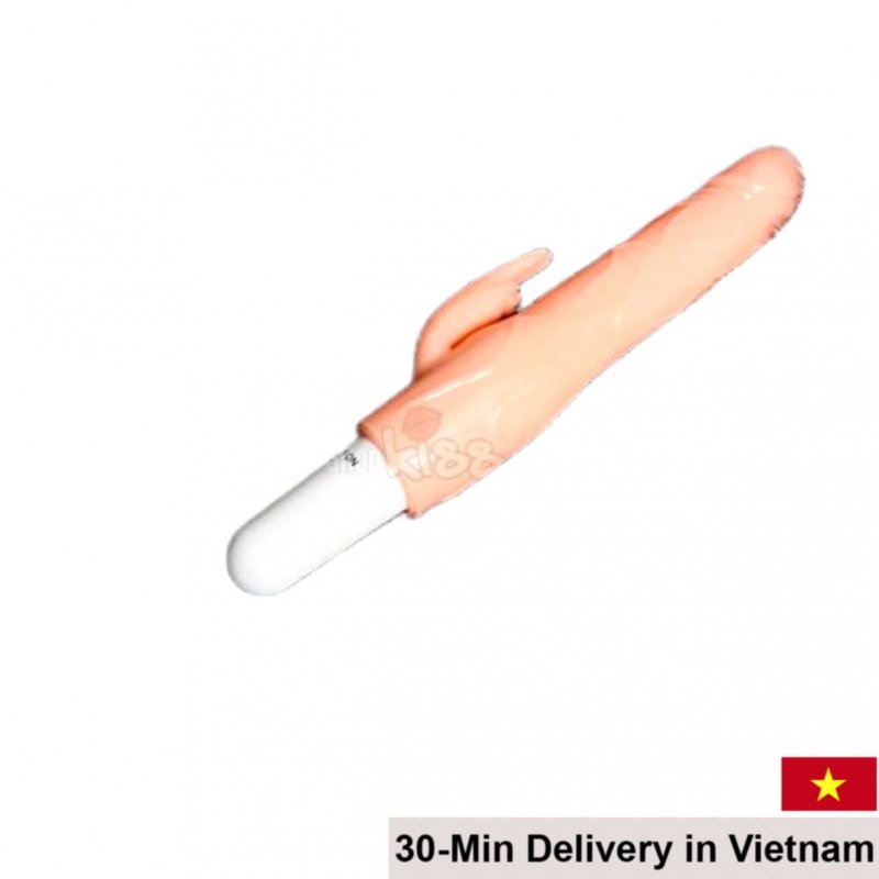 Baile Small Silicone Vibrating Dildo with Soft Skin Feel 