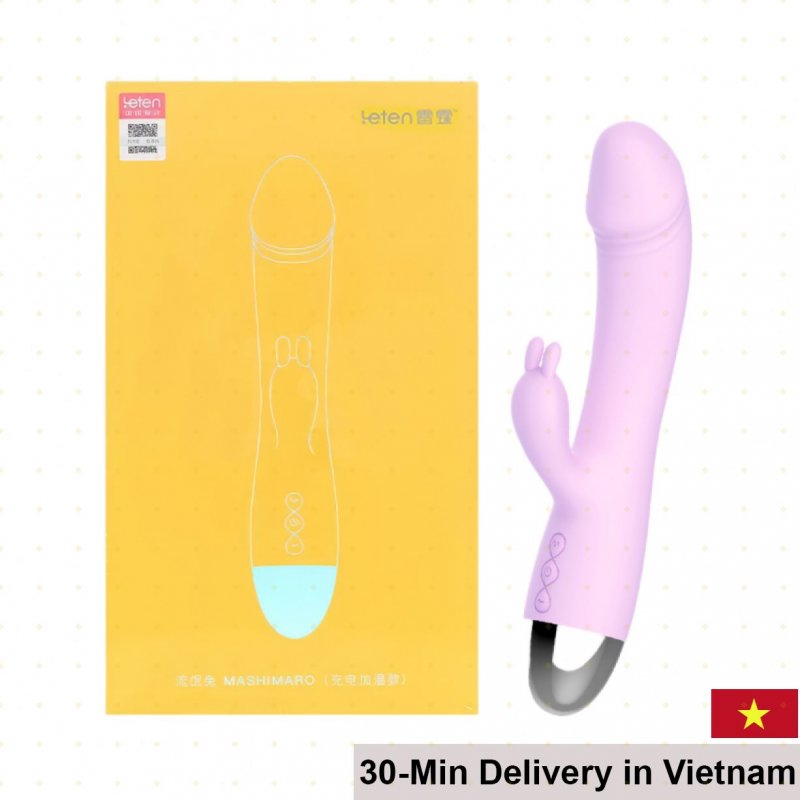 Leten Mashimaro Multi-Function Vibrating Dildo Premium 