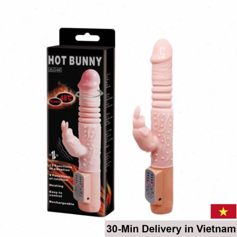Baile Hot Bunny Multi-Function Vibrating Heated Female Toy 
