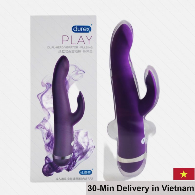 Durex Dual Head Multi-Speed Pulsing Vibrator For Men 