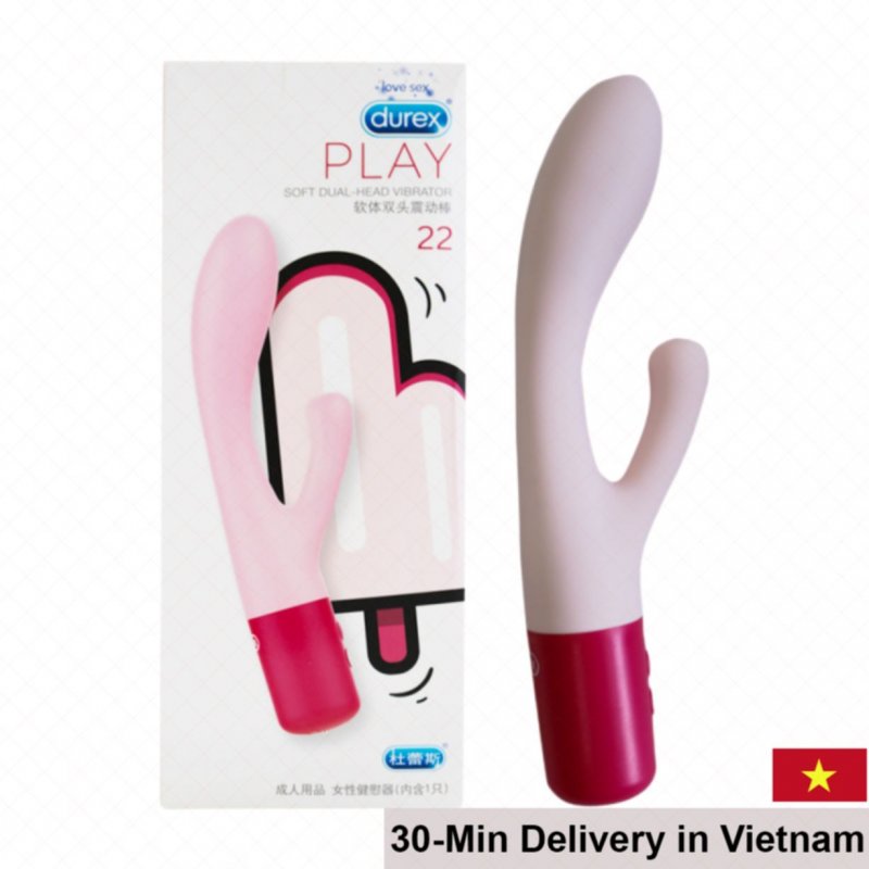 Durex Soft Dual Head Vibrator Versatile Pleasure Toy 