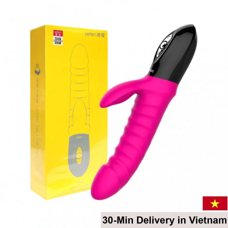 Leten Automatic Flexible Vibrator Powerful Male Sex Toy 