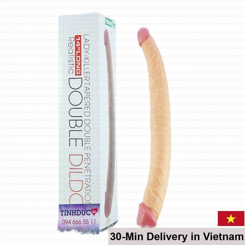 Lovetoy Double Dildo Soft Medical Grade Silicone Les Couples 