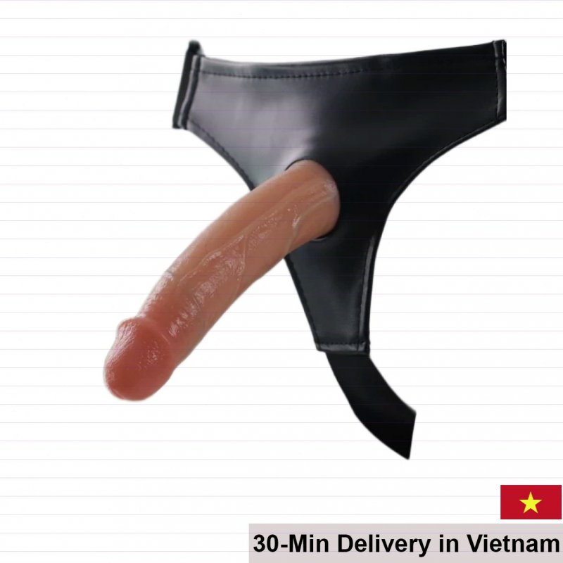 Manmiao W19 Soft Strap-On Dildo for Lesbian Couples 