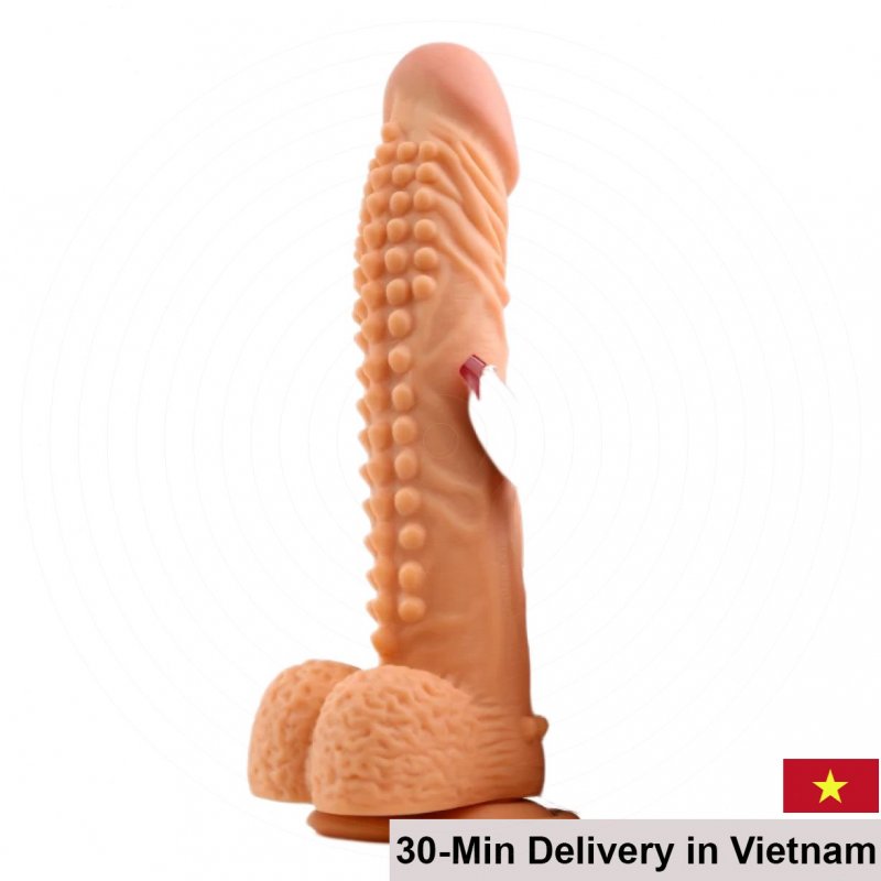 YEAIN Enduro Blaster Textured Silicone Dildo 