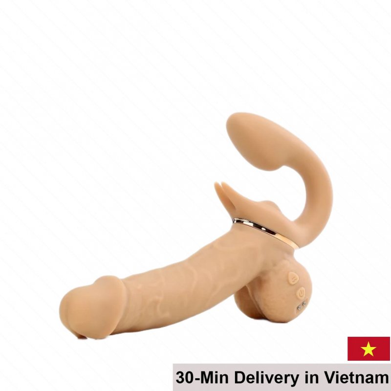Yeain Double Enjoy Cannon Dual-Ended Vibrating Dildo 