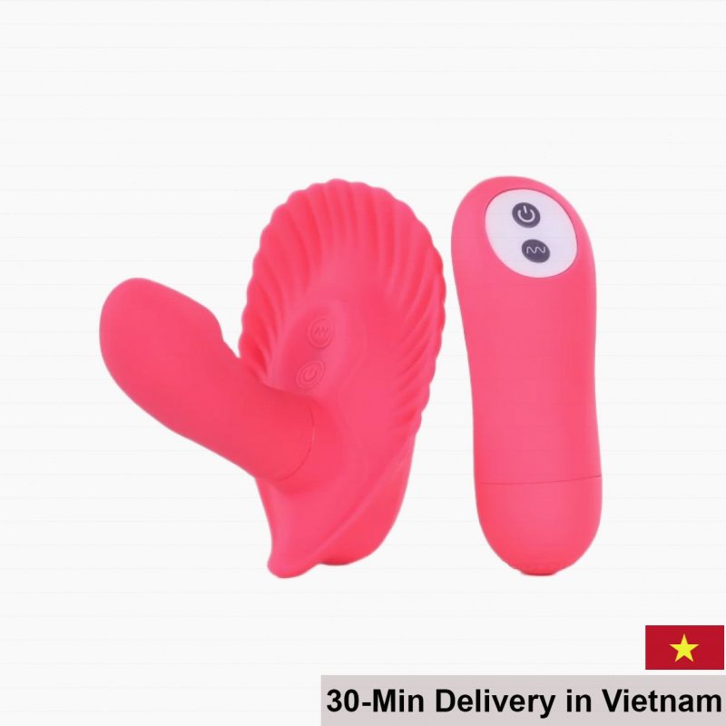 Pretty Love Fancy Clamshell 30 Pattern Remote Control Vibrator 