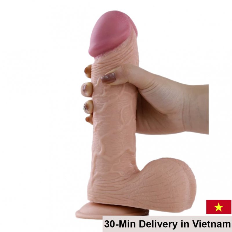 Lovetoy King Big Sized Large Silicone Realistic Dildo 