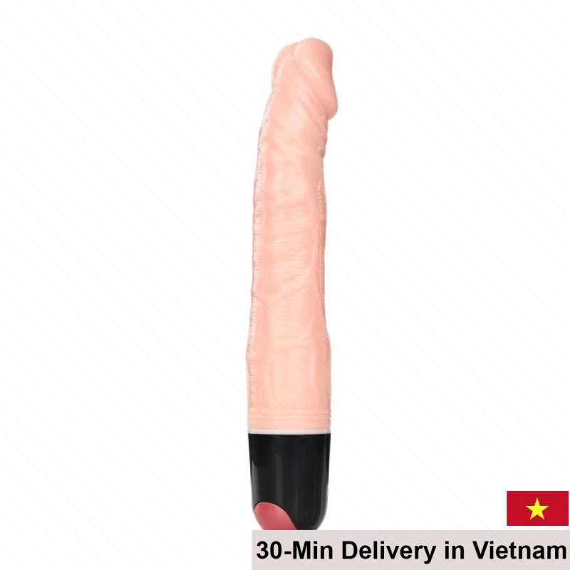 Baile Soft Silicone Vibrating Penis Masturbator Female 