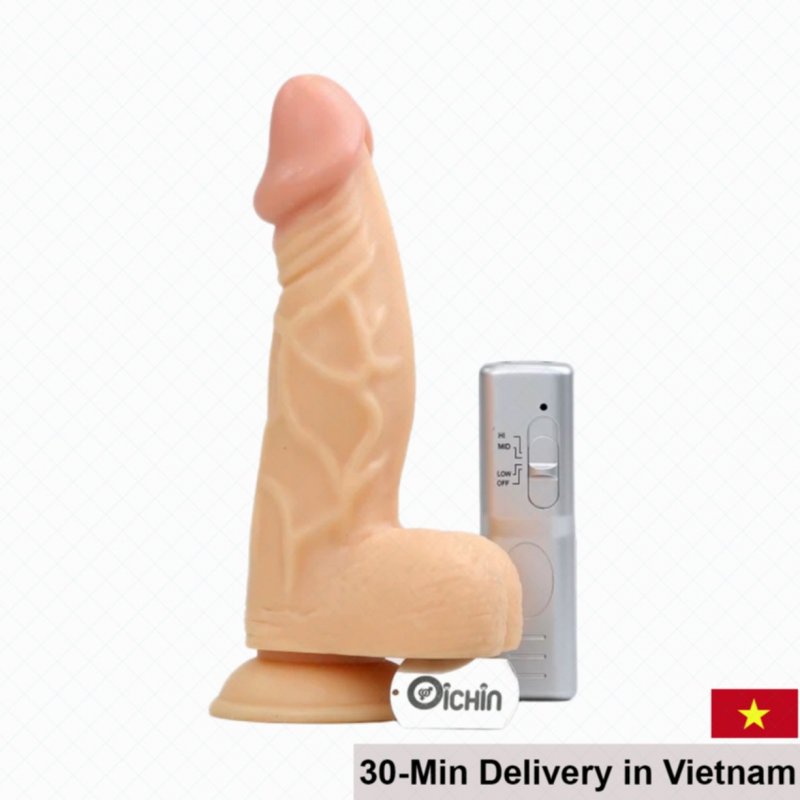 Lovetoy Real Extreme 5cm Wall-Mounted Vibrator - Strong Silicone 