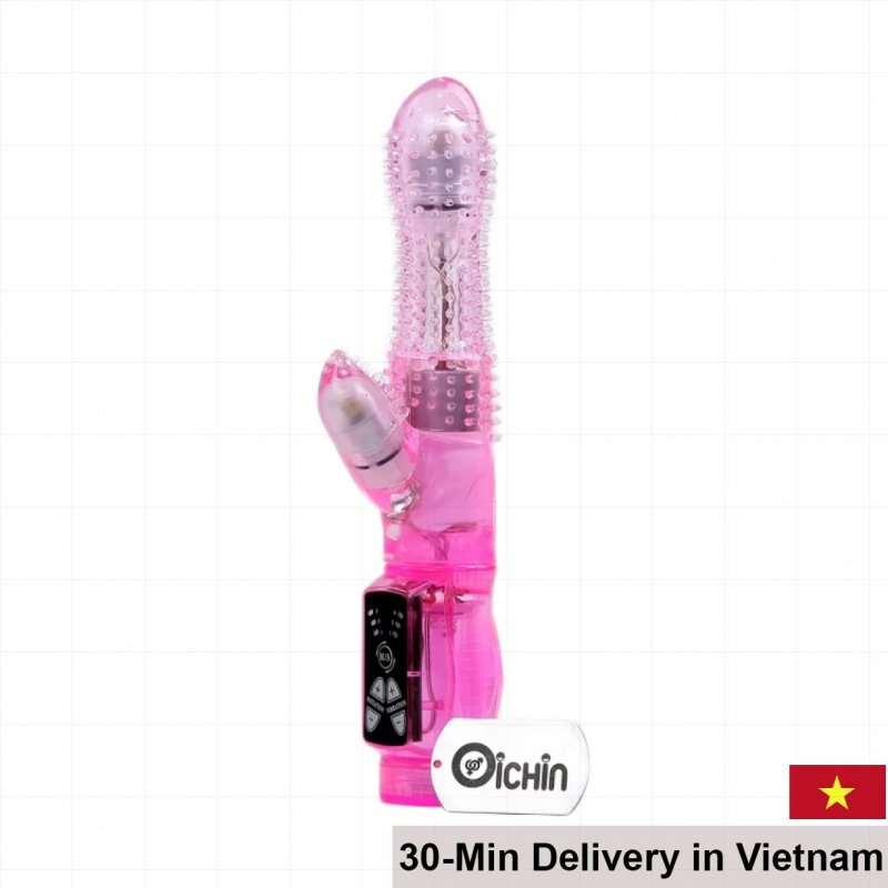 Lybaile Tease Soft Silicone Nubs 6 Vibration Modes Vibrator 