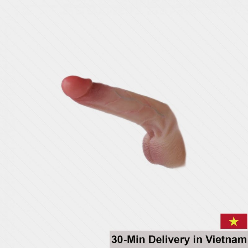 Jiuai Soft Silicone Realistic Panty Dildo for Les 
