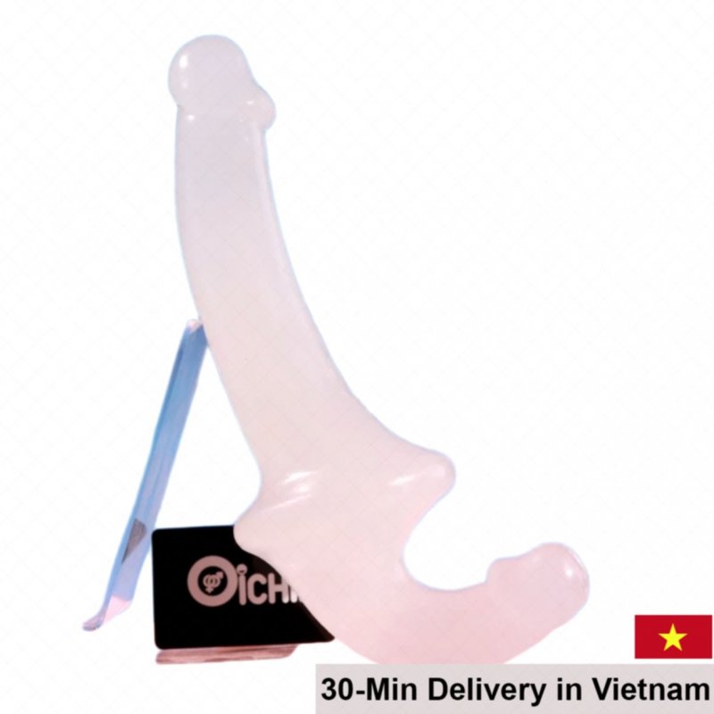 Lovetoy Lumino Play 10.5in Dual-Ended Glow Dildo for Les Couples 