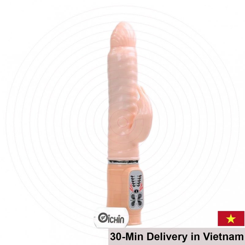 Lybaile Naughty Bunny Heating Vibrator - Soft Silicone Delight 
