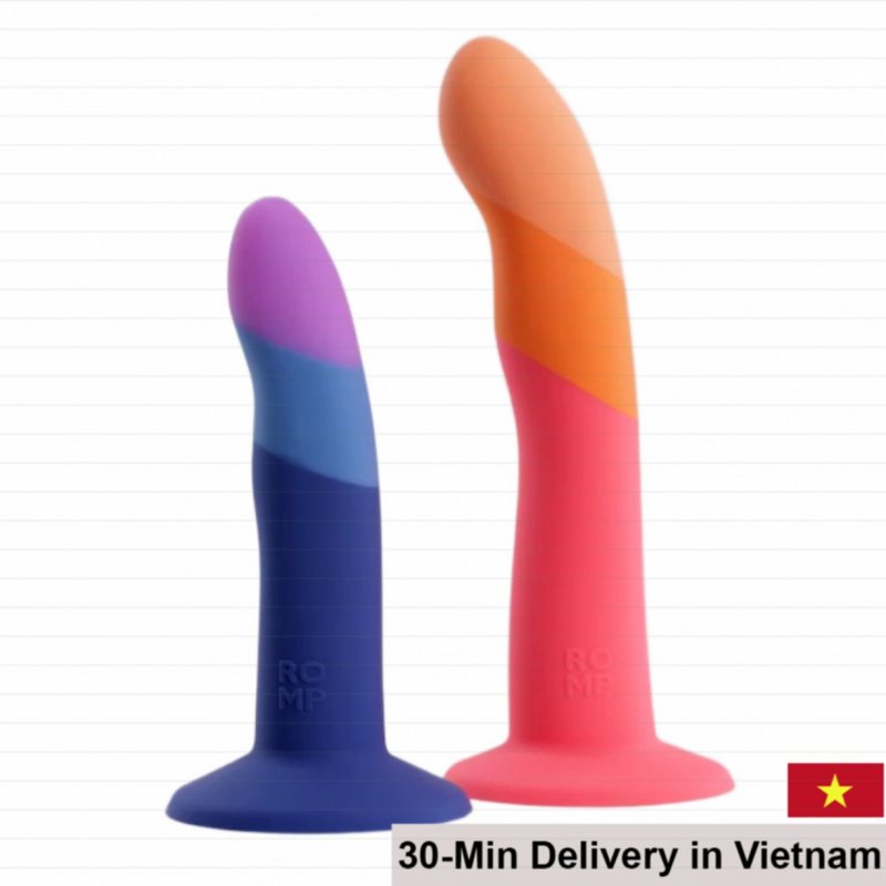 ROMP Wall-Mounted Smooth Silicone Dildo Female Toy 