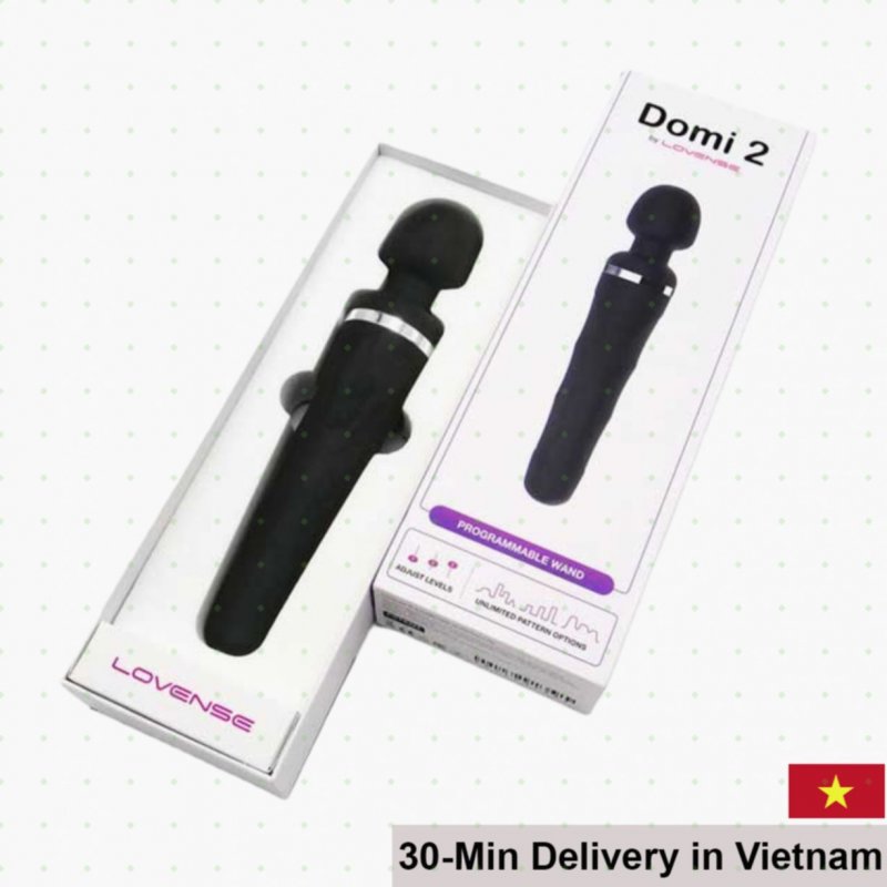 Lovense DOMI 2 Premium Silicone G-Spot Vibrator – Remote 